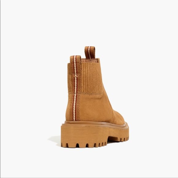 The Henry Lugsole Boot in Suede NEW Size 7 Retail $228 Chelsea Style by Madewell - Picture 5 of 10